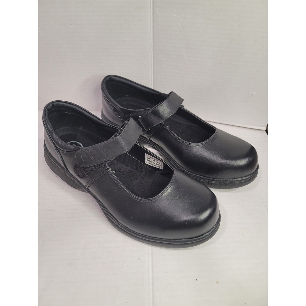 Propet Mary jane walker black 11 4E(xx) hook and loop closured exteme cushion